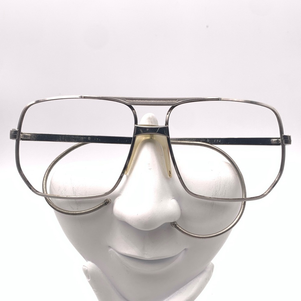 Vintage Cottet Silver Aviator Sunglasses Frames